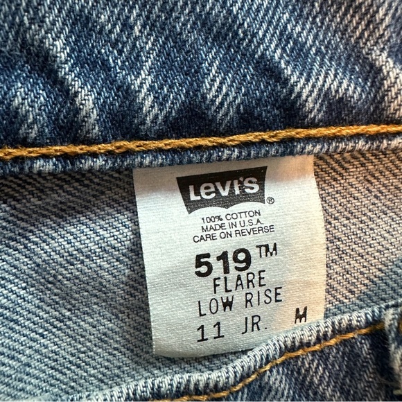 Levis 519 Flare Jeans Size 11 - Picture 3 of 6